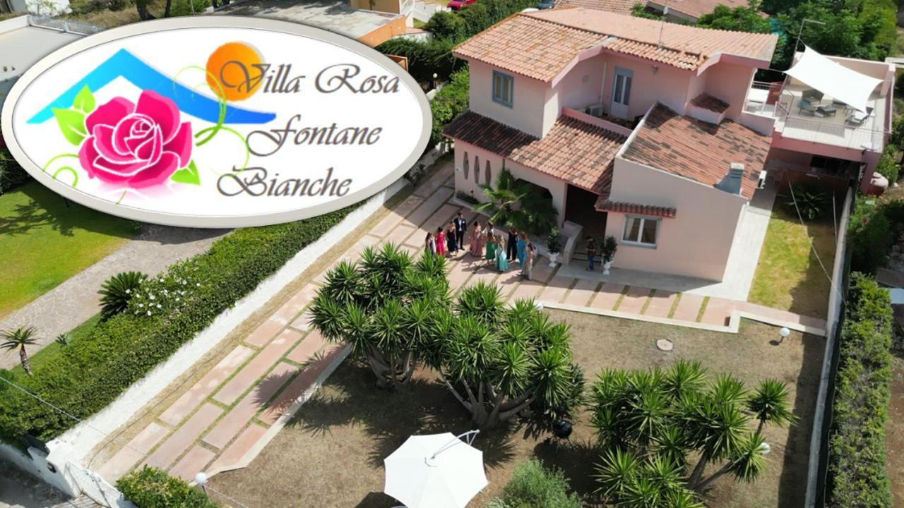Pool Seaside Relais - Ville Ninfea, Marea, Rosa E Cassiopea Fontane Bianche Eksteriør bilde
