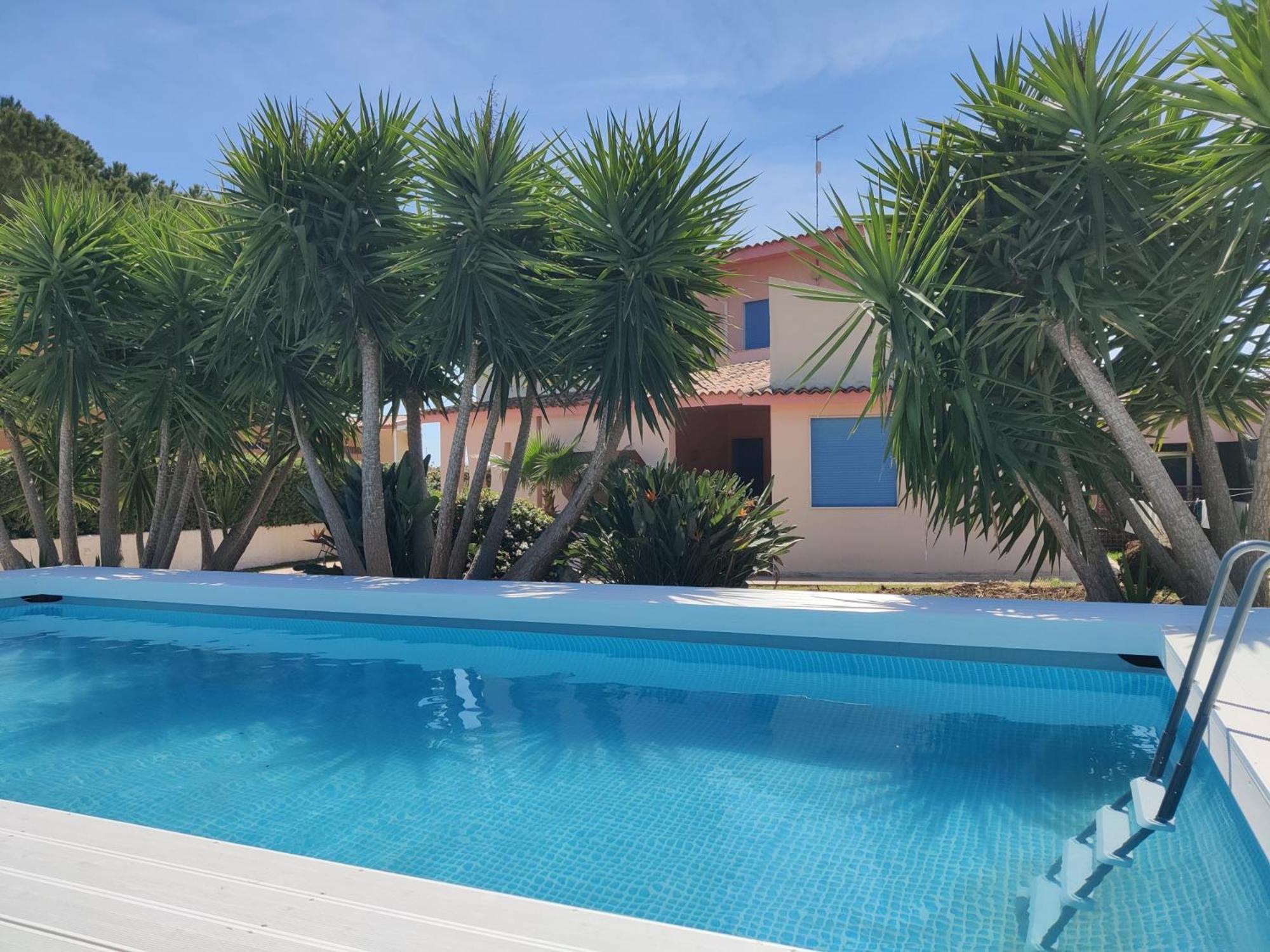 Pool Seaside Relais - Ville Ninfea, Marea, Rosa E Cassiopea Fontane Bianche Eksteriør bilde