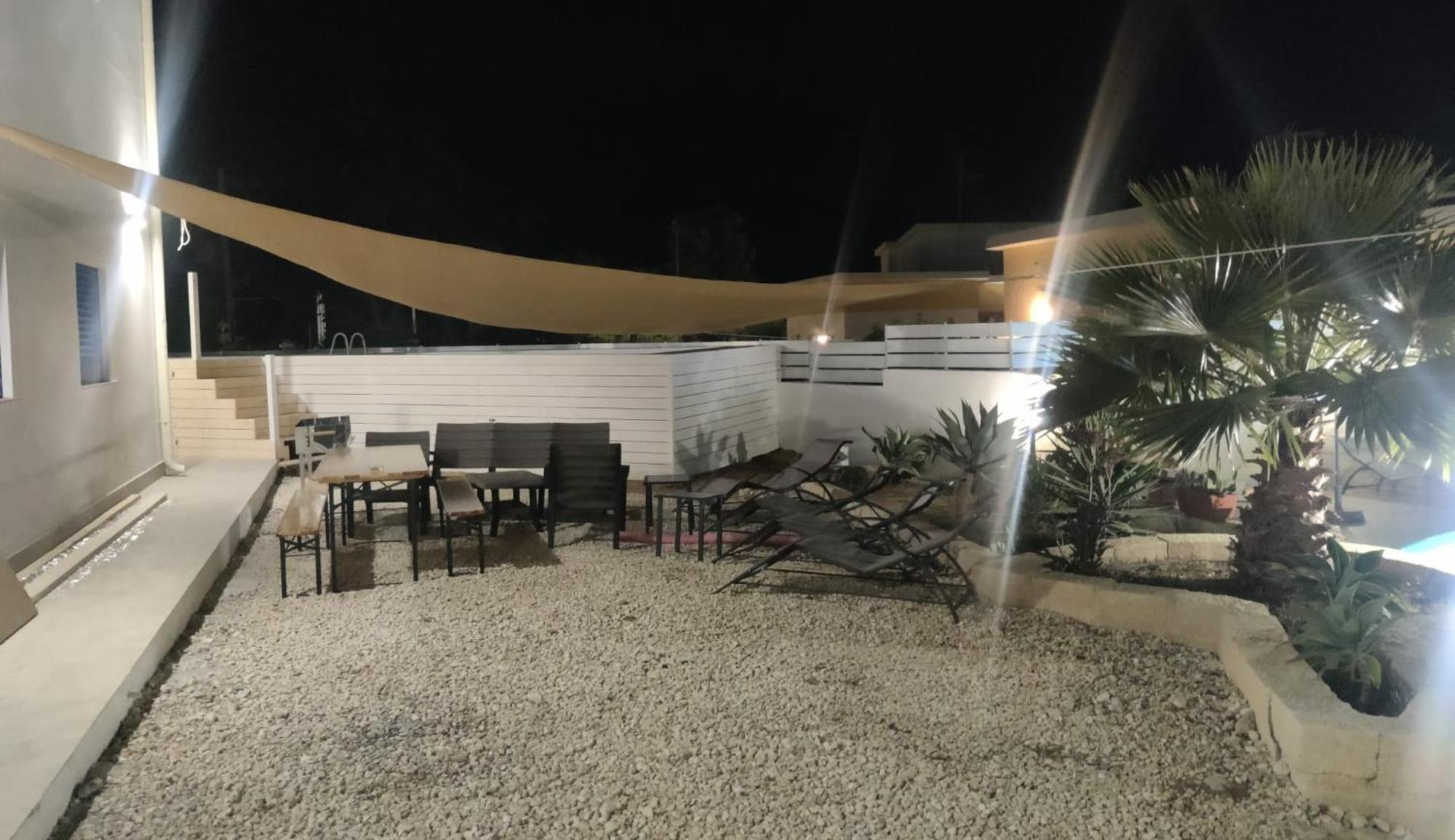 Pool Seaside Relais - Ville Ninfea, Marea, Rosa E Cassiopea Fontane Bianche Eksteriør bilde