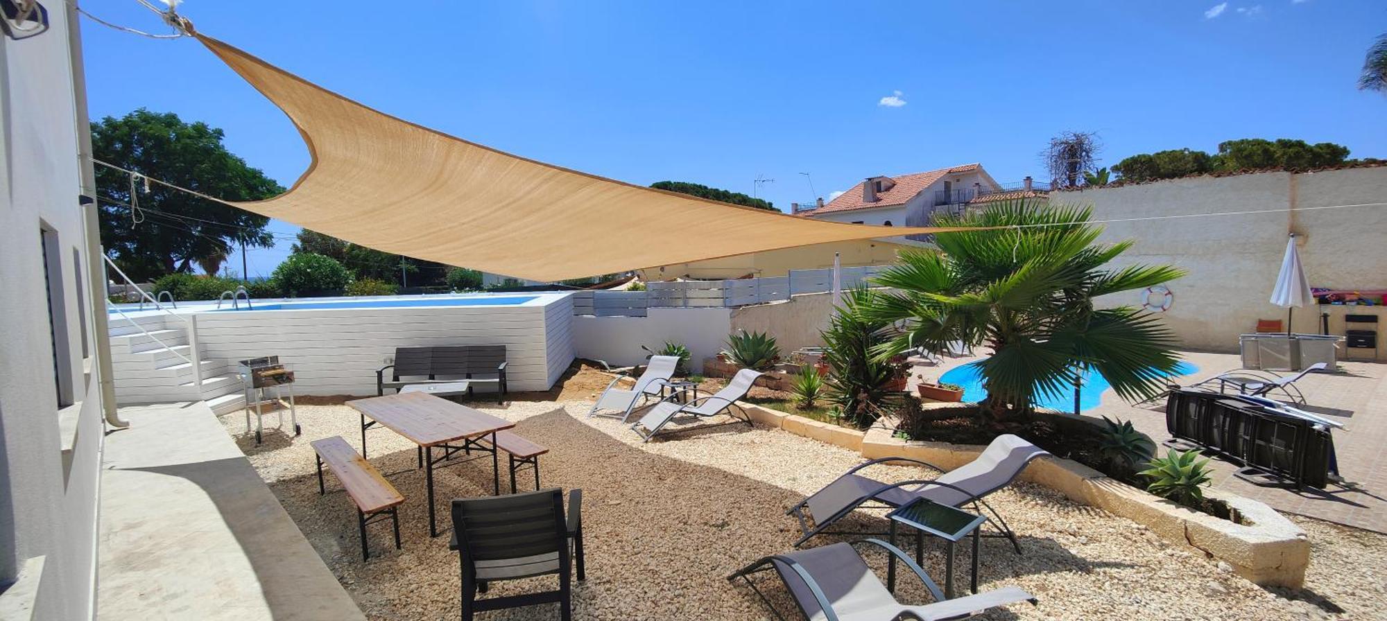 Pool Seaside Relais - Ville Ninfea, Marea, Rosa E Cassiopea Fontane Bianche Eksteriør bilde